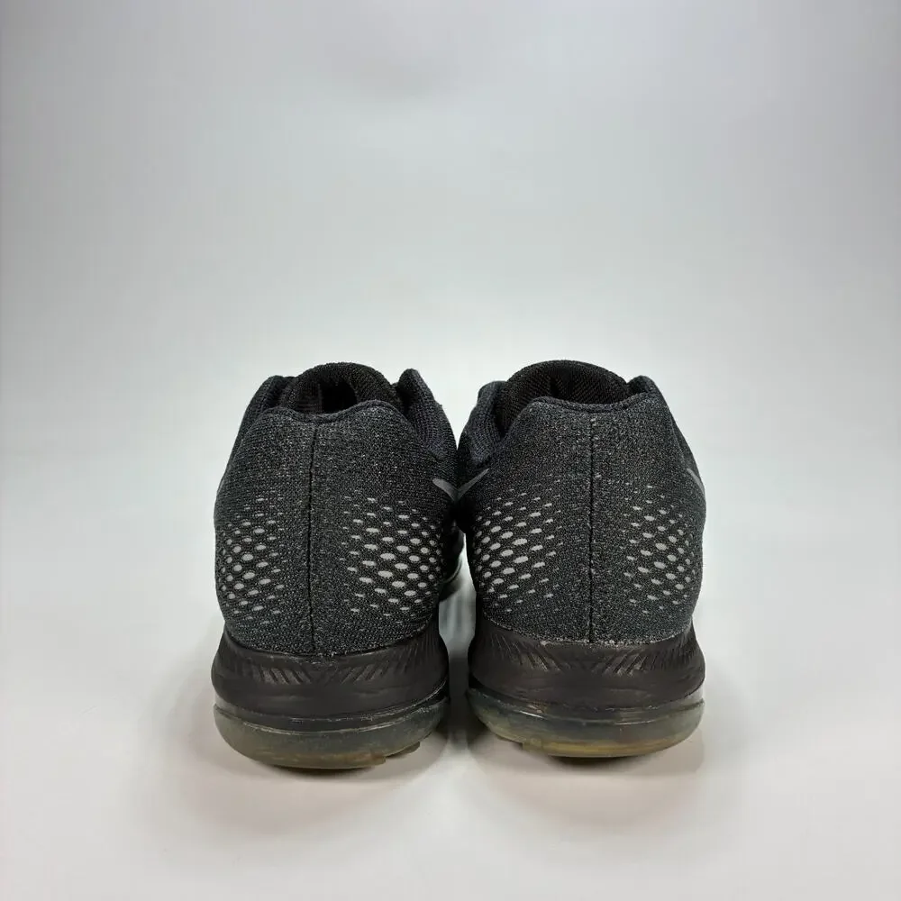 Nike Zoom All Out Black Dark Grey Low Top Running Shoes 878671-001 Womens Size 7